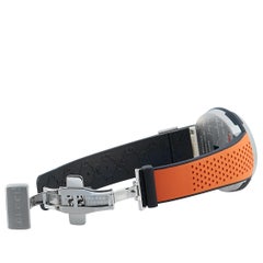 Gucci I-Gucci Sport Digital Orange Strap Watch YA114104