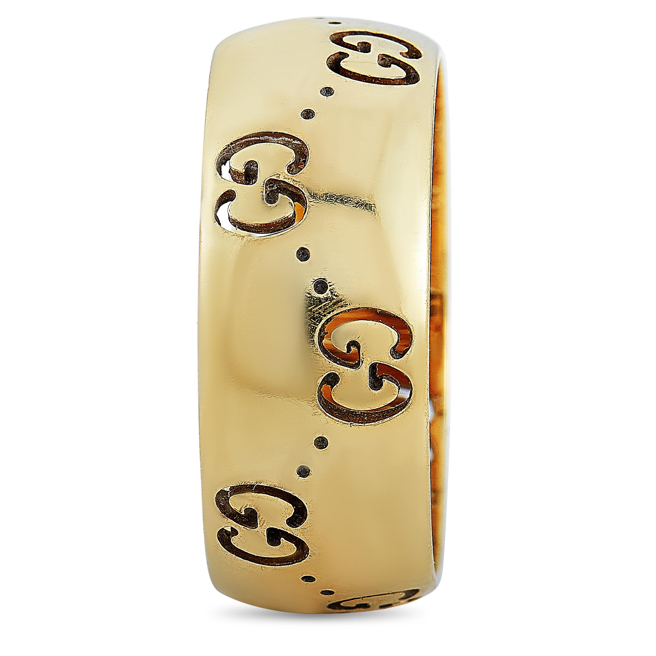gucci 18 karat gold ring