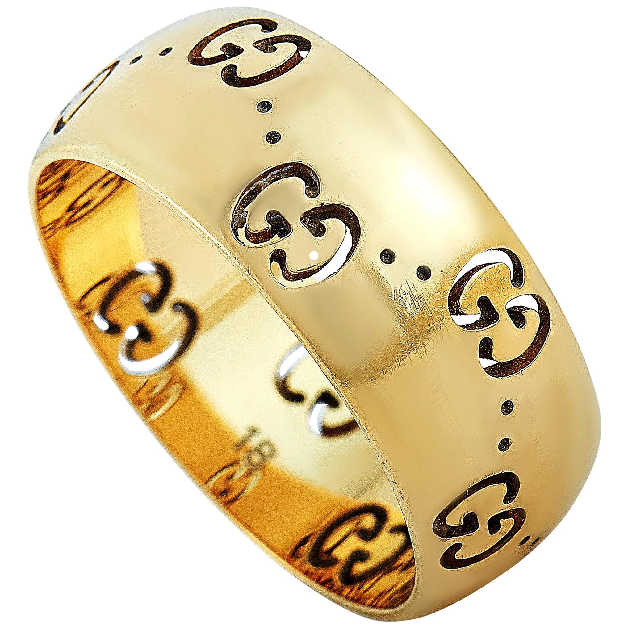 Gucci icon store ring gold