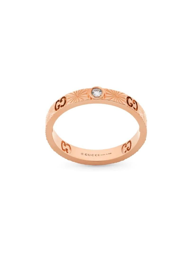 gold gucci heart ring