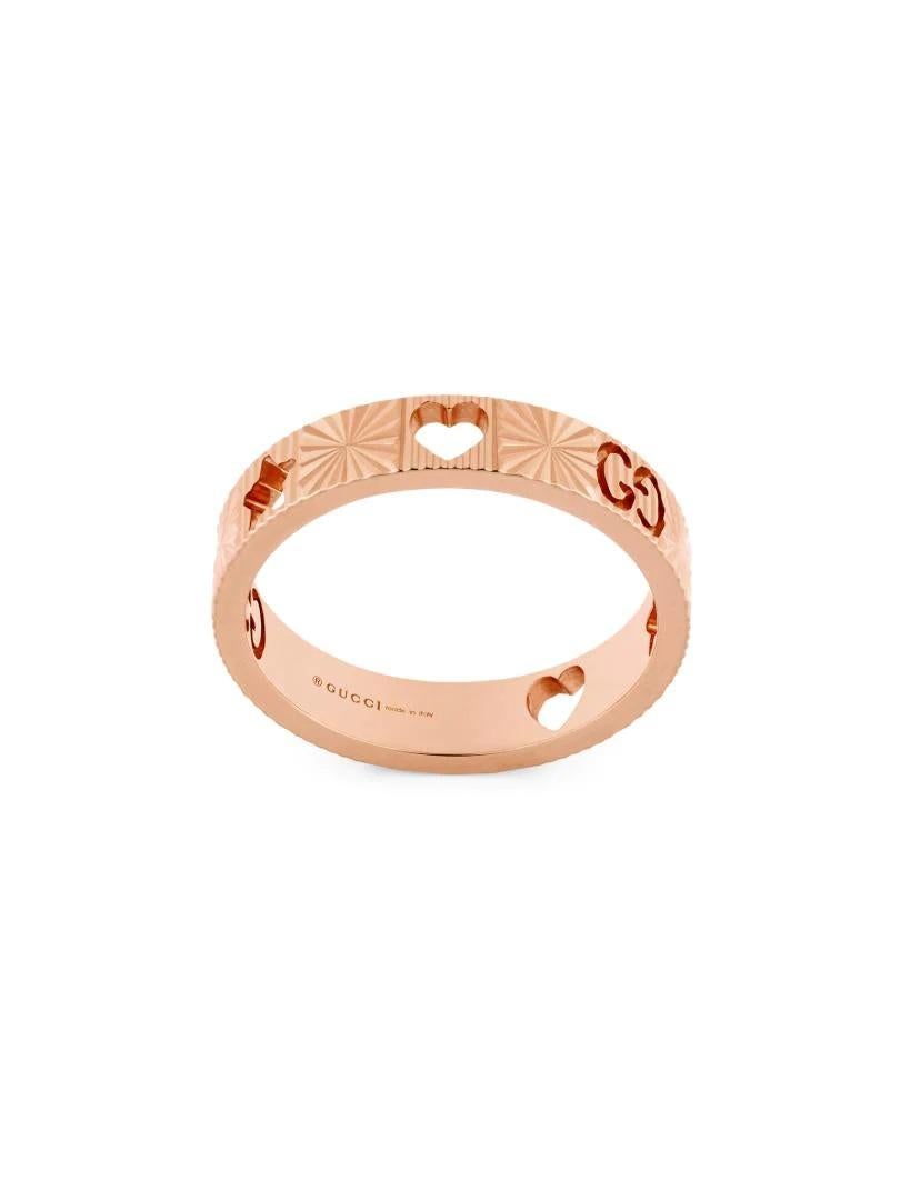 gucci ring gold heart