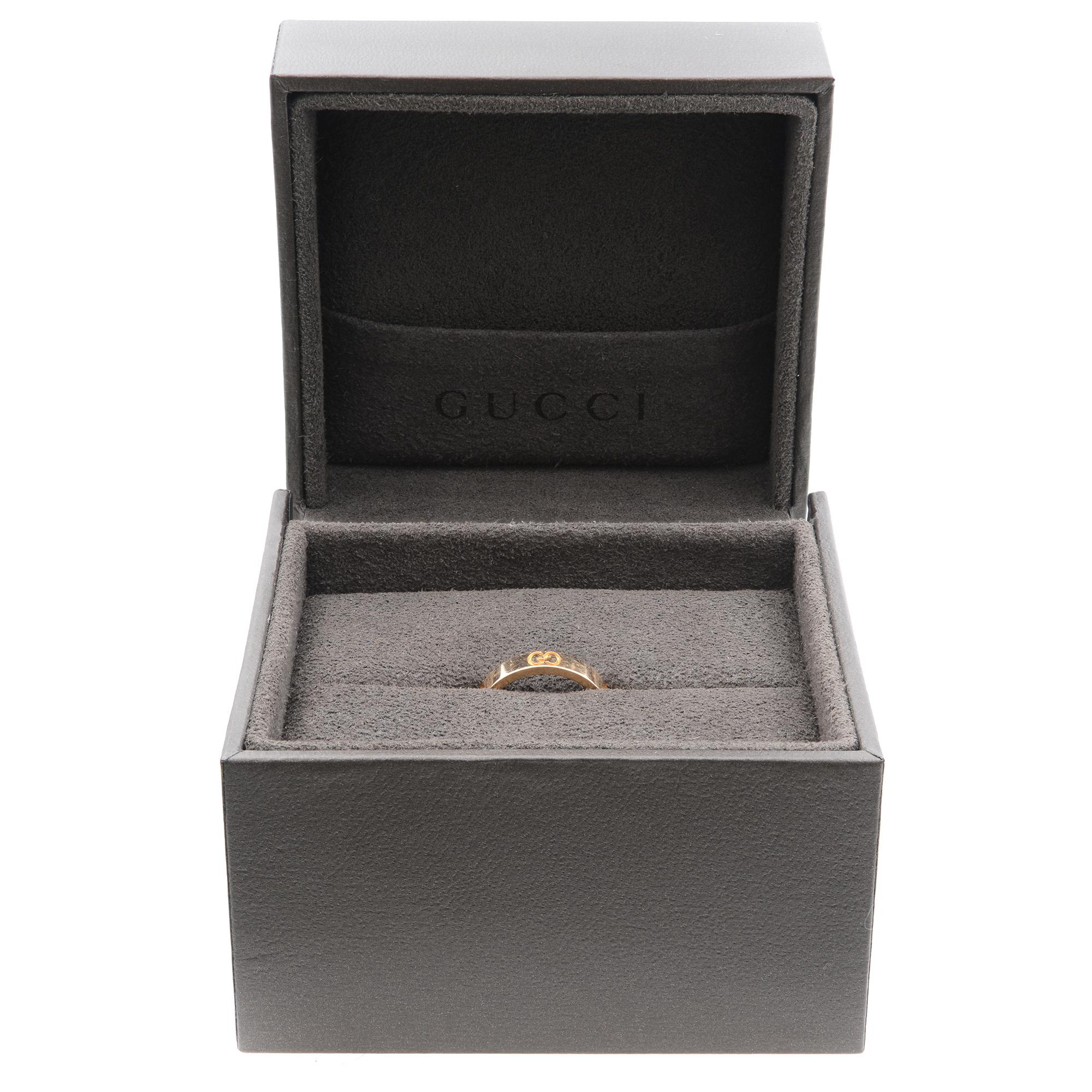 rose gold gucci ring on sale