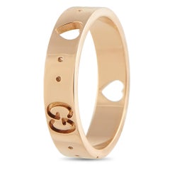 Anello Gucci Icon in oro rosa 18 carati