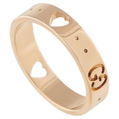 Gucci Icon 18K Rose Gold Ring
