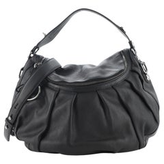 Gucci Icon Bit Convertible Hobo Leather Medium