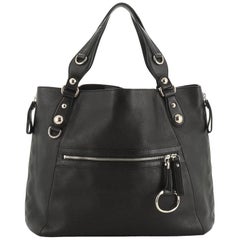 Gucci Icon Bit Zip Tote Leather Large
