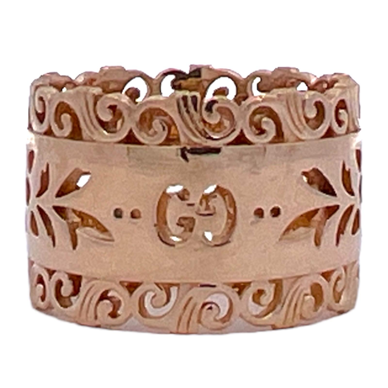 gucci icon blooms ring