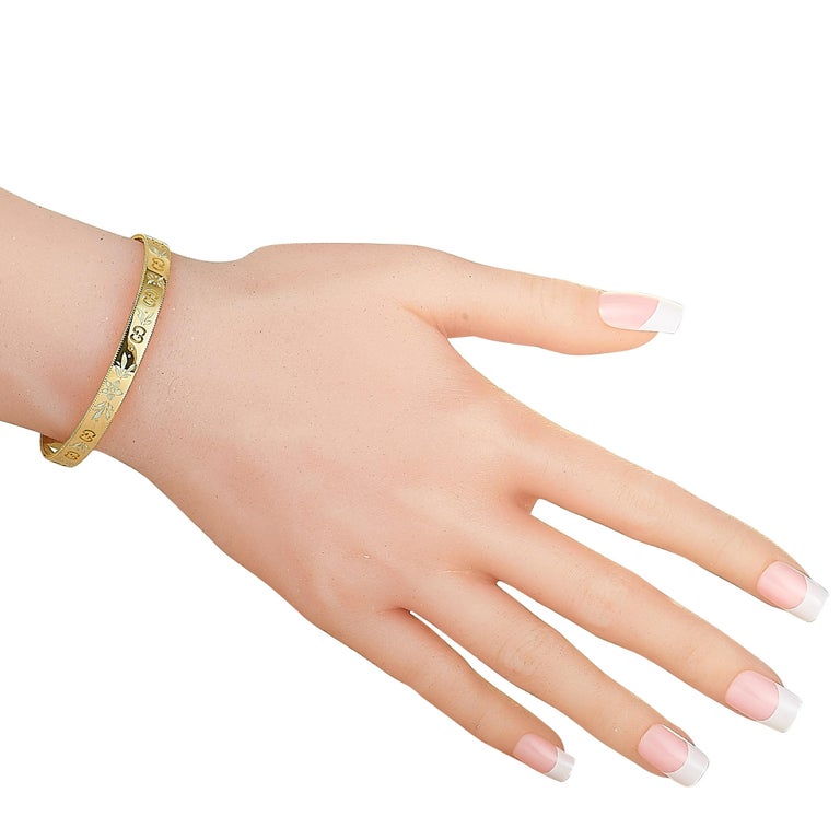 Icon Star 18 Kt Yellow Gold Bracelet in Yellow - Gucci