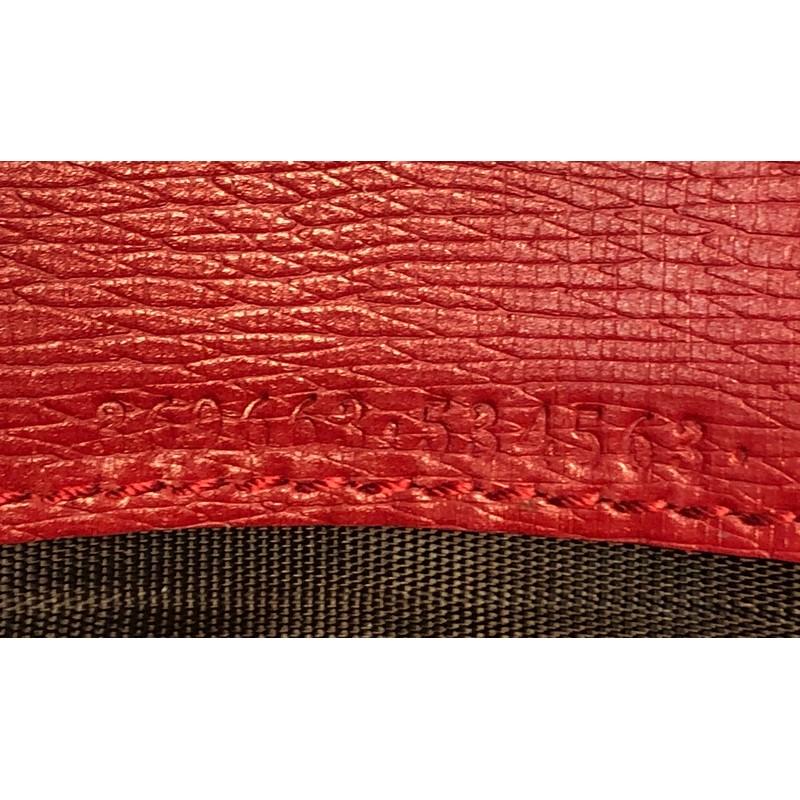 Gucci Icon Continental Wallet Blooms Print Leather In Good Condition In NY, NY