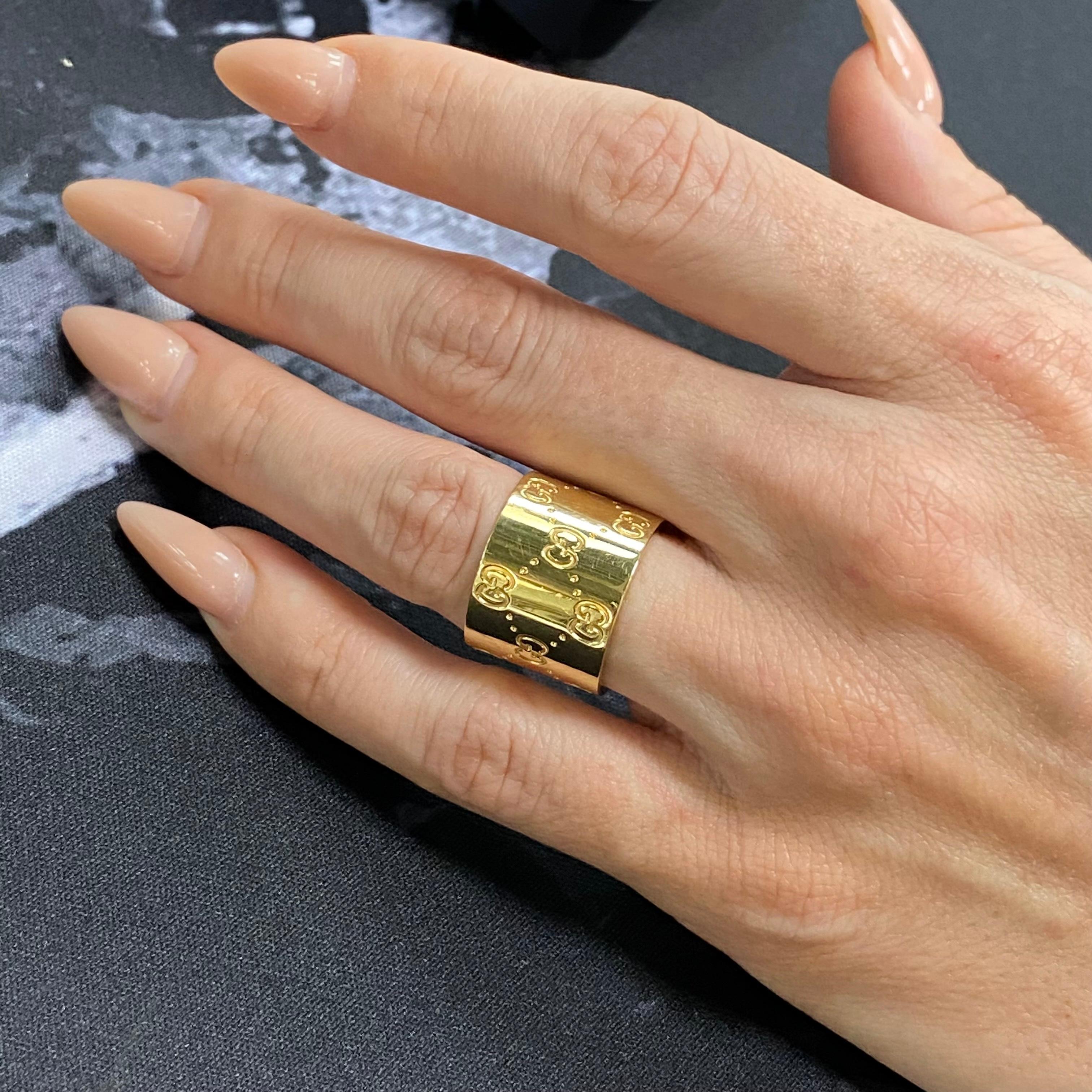 gucci ring women's gold