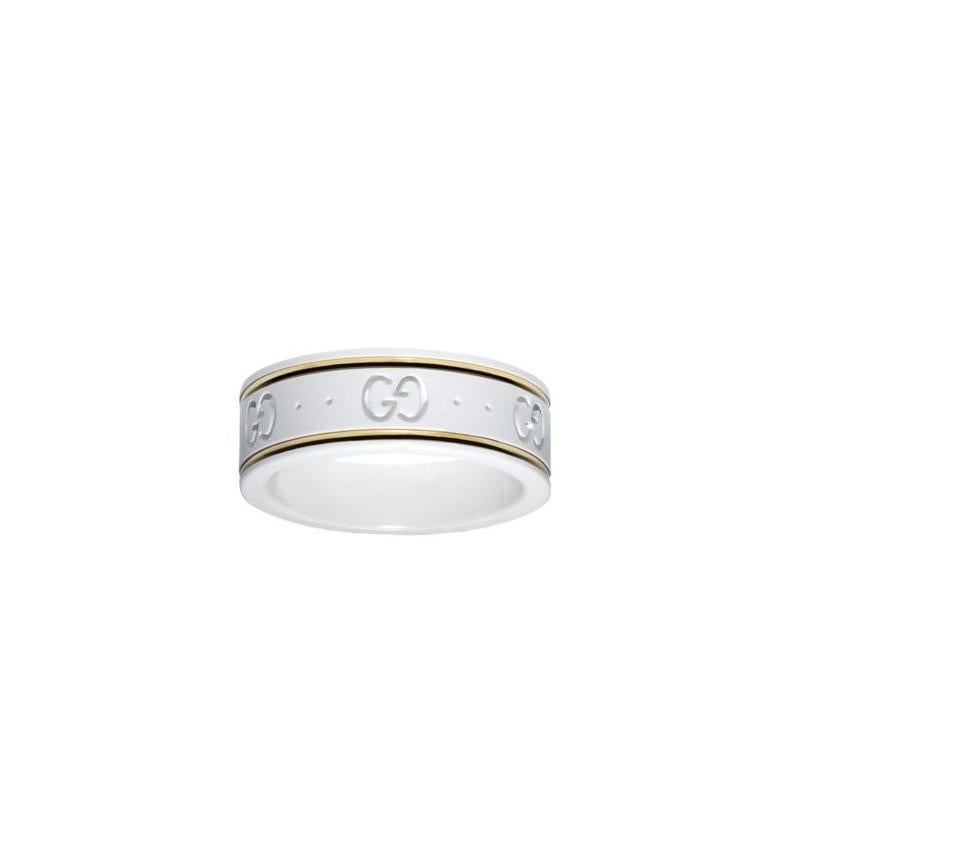 Women's or Men's Gucci Icon Ring in Yellow Gold YBC325964001