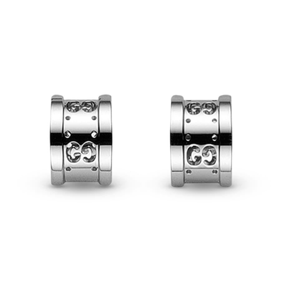 gucci earrings white gold