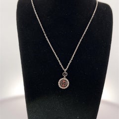 Gucci Icon Twirl Diamond Necklace – 18ct White Gold