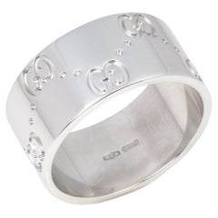 Gucci Icon Wide Band Ring