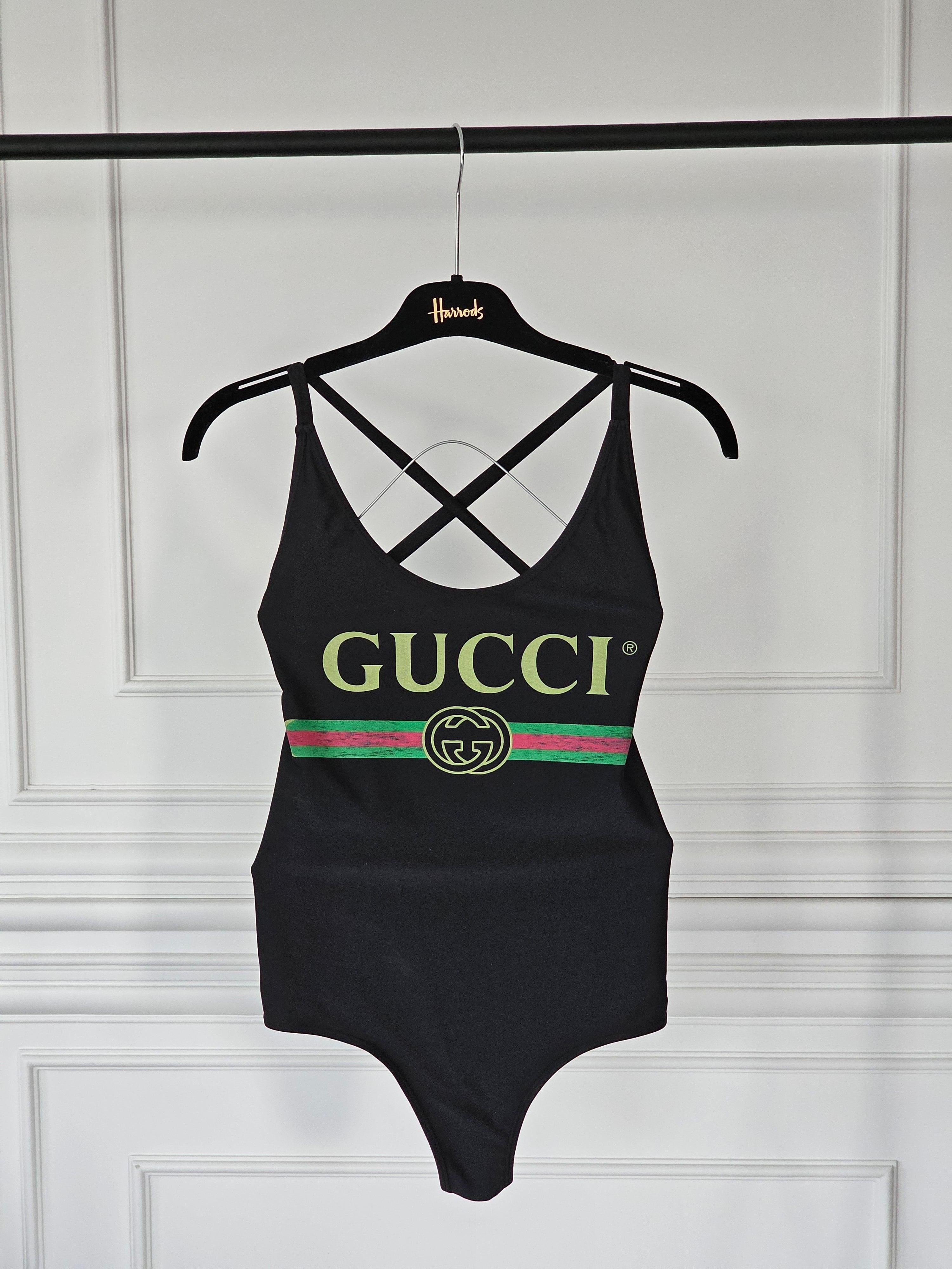 GUCCI ブラック ワンピース水着 S Gucci - One-piece swimsuit black