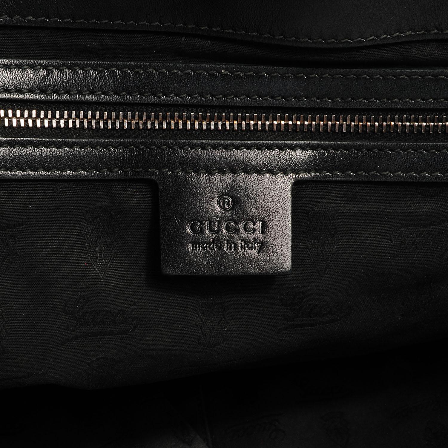gucci monogram black bag
