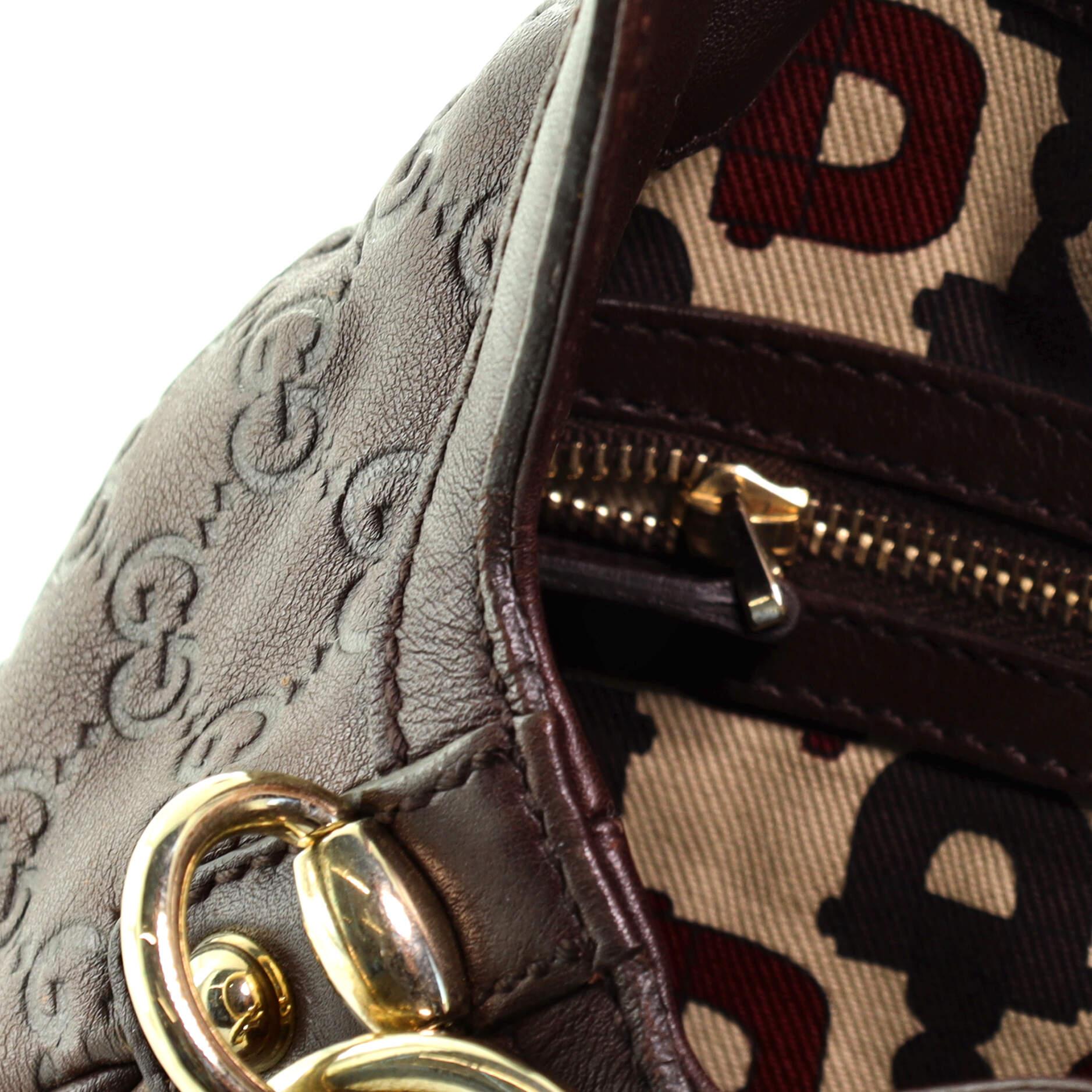 Gucci Indy Hobo Guccissima Leder Medium 2