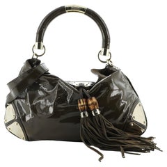 Gucci Indy Hobo Patent Large