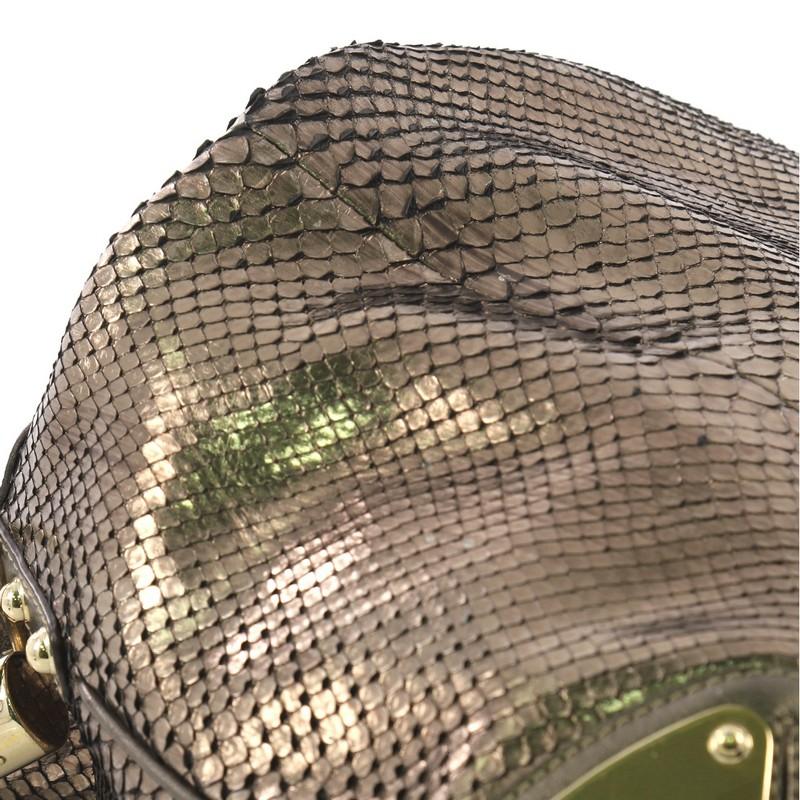 Gucci Indy Hobo Python Large 2