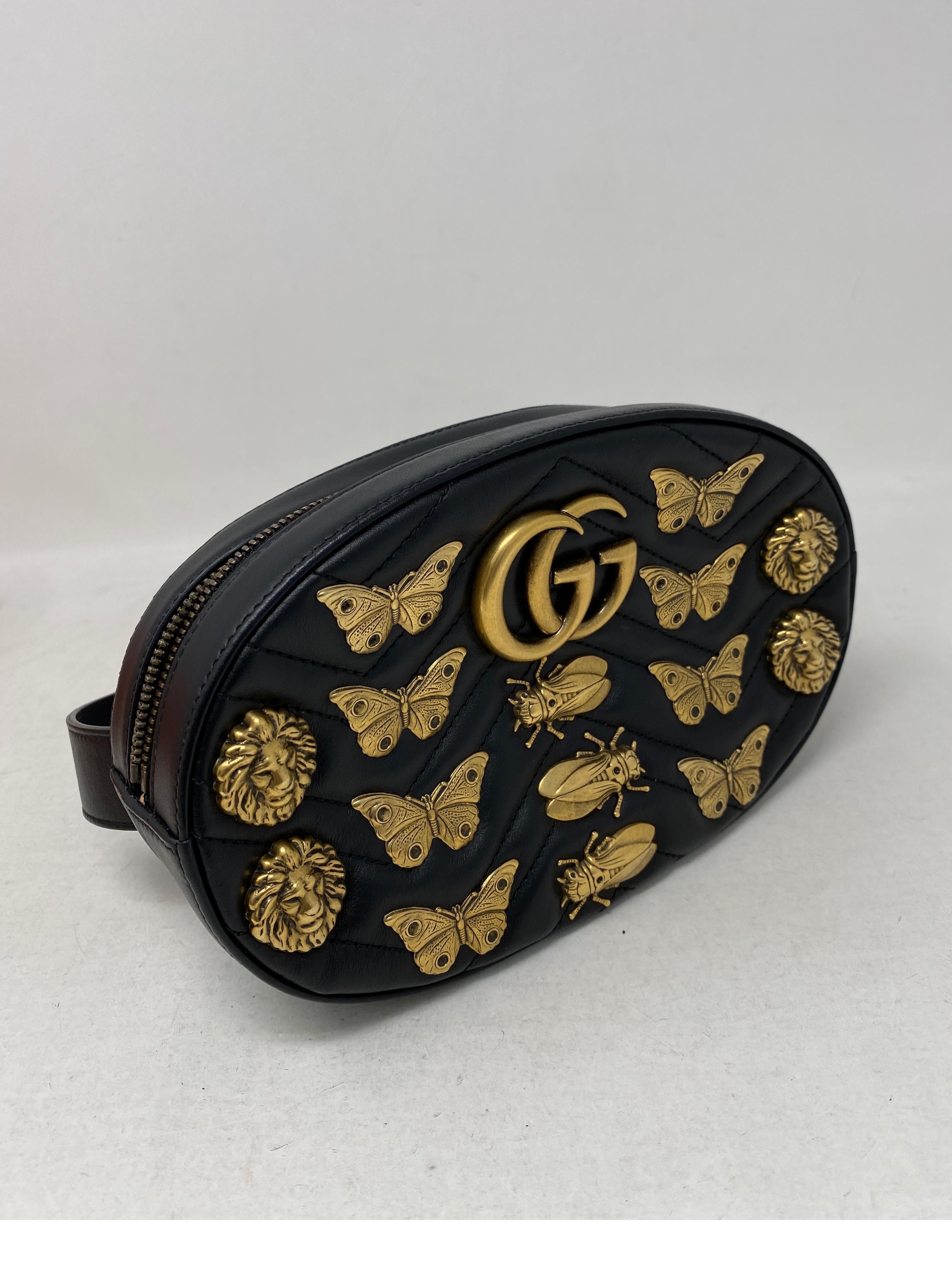 Choir statistics cooking Gucci Insects Bum Bag at 1stDibs