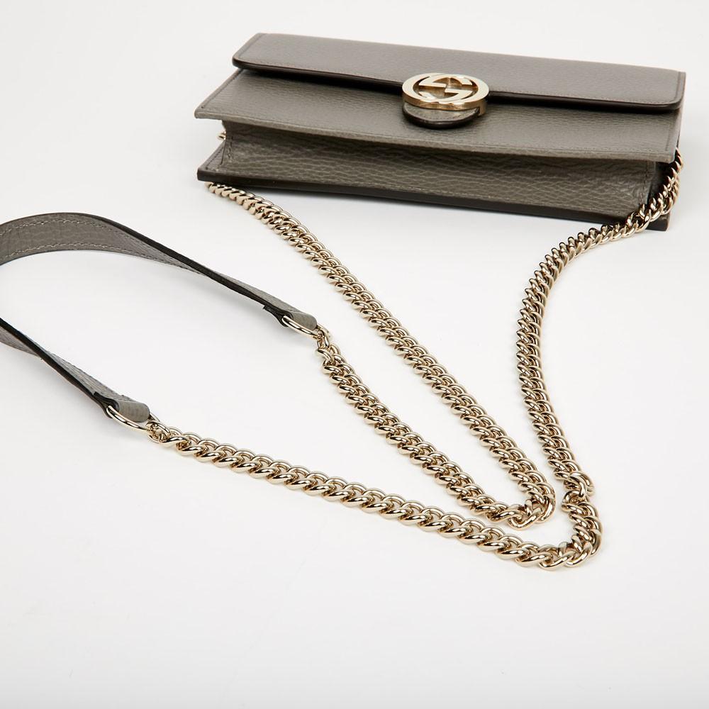 gucci interlocking wallet on chain