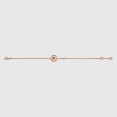 Ineinandergreifendes Perlmutt-Armband von Gucci aus 18 Karat Roségold YBA786749001