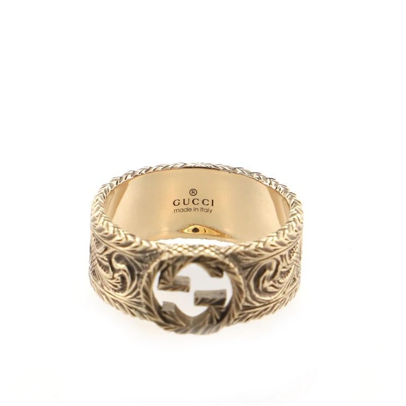 gucci ring 18k gold
