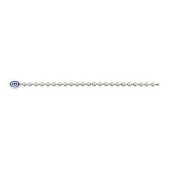 Gucci Interlocking G Boule Chain SS Blue Enamel Bracelet YBA753437001