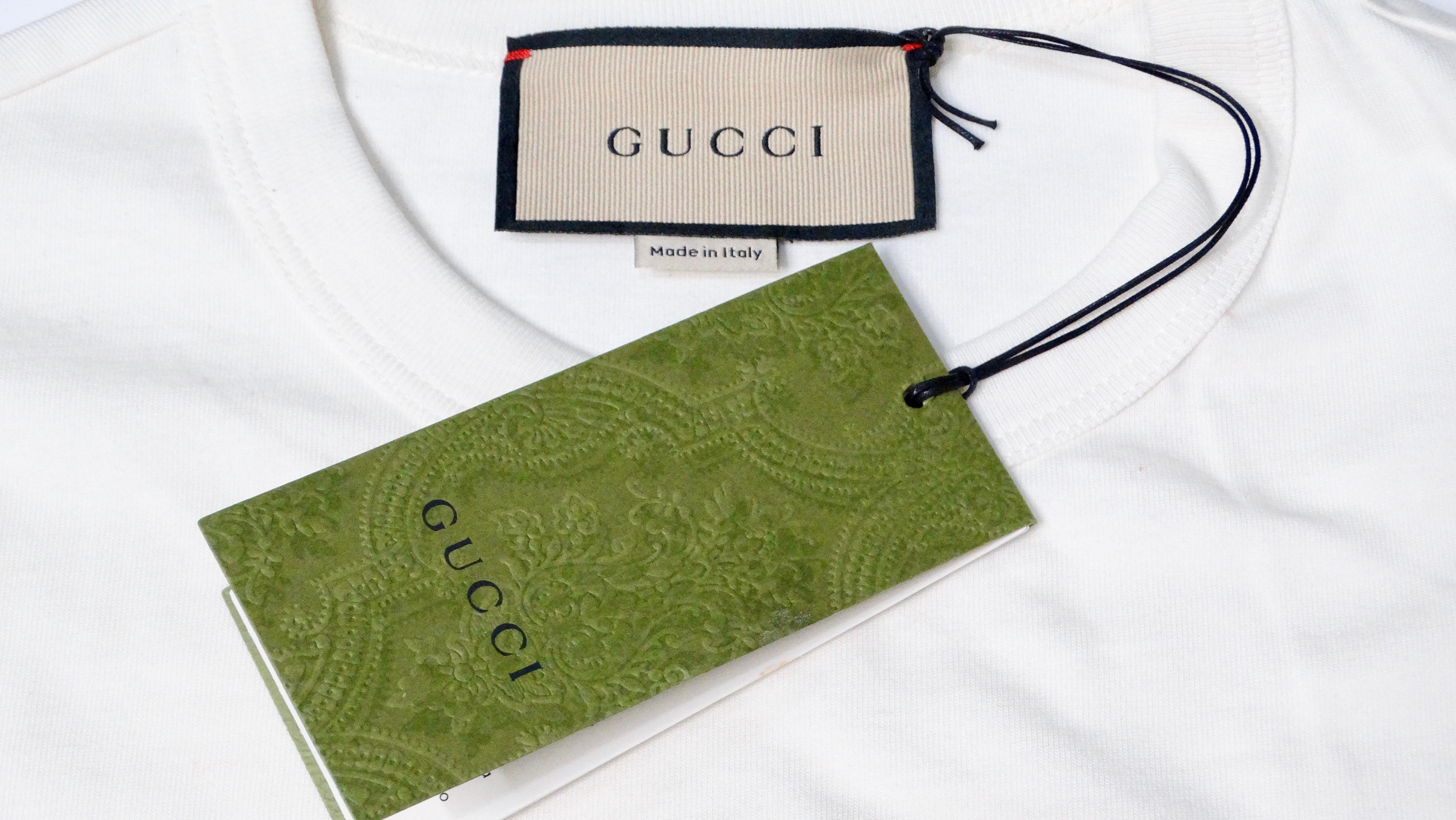 Women's Gucci Interlocking G Horse Motif Cotton T-Shirt
