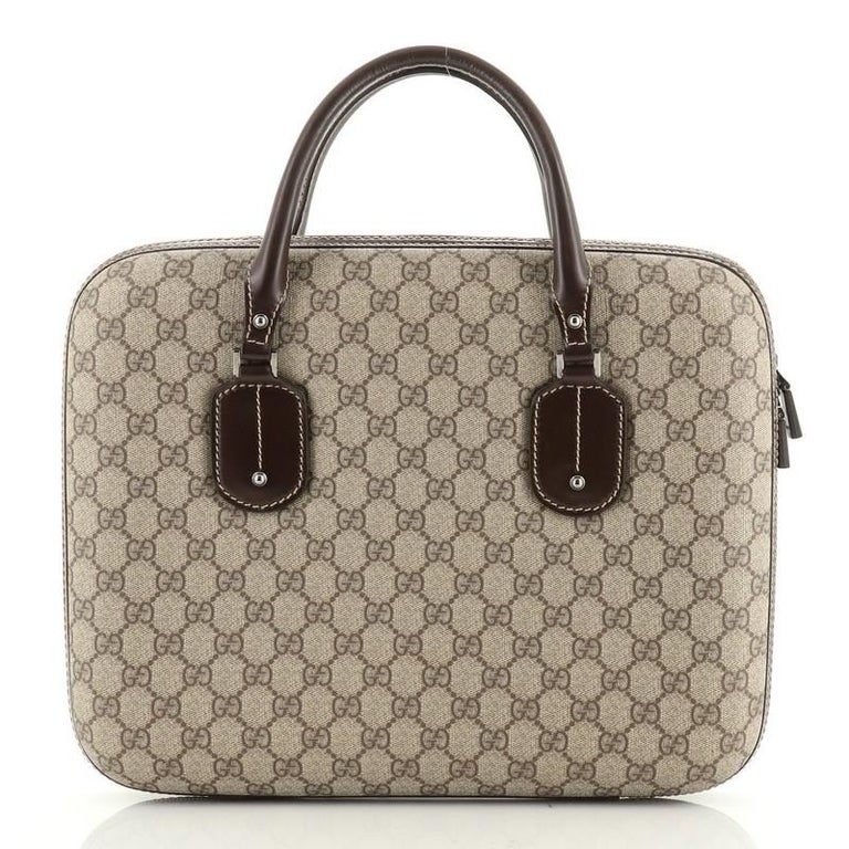 Gucci Interlocking G Laptop Bag GG Coated Canvas at 1stDibs gucci
