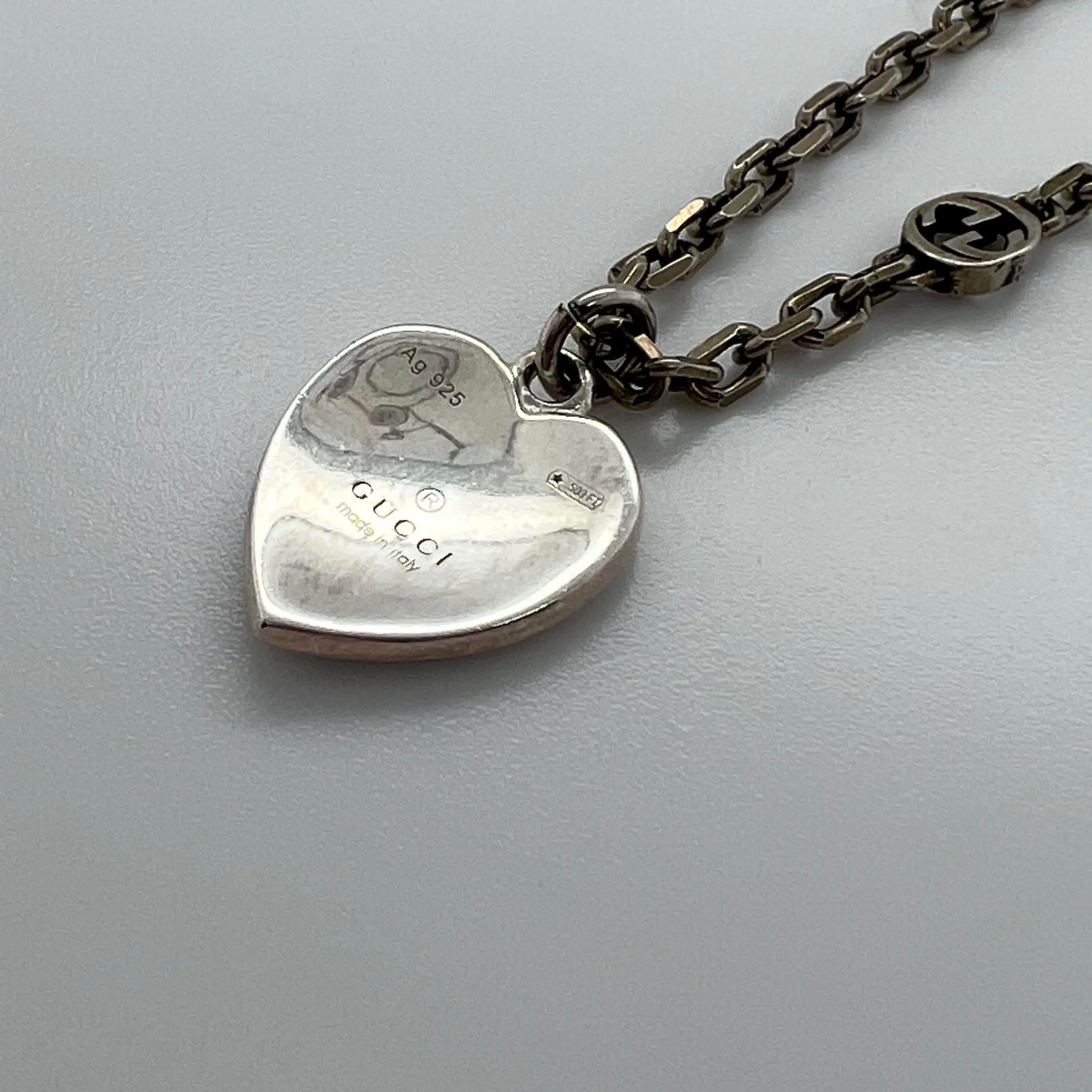 g heart necklace
