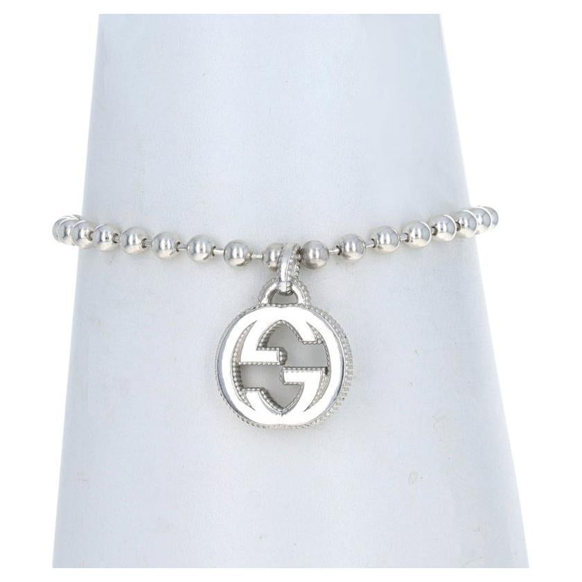Shop GUCCI The Hacker Project charm bracelet with crystals ( 681821 I6125  8489) by PlatinumFashionLtd | BUYMA