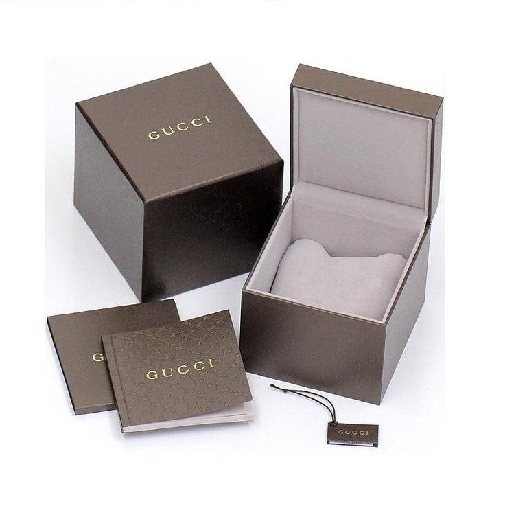 Gucci Interlocking G Motif Sterling Silver Rhodium Plated Earrings YBD356289001

Presented by Gucci, these contemporary stud earrings, feature the interlocking G motif. Crafted from sterling silver with palladium rhodium finish.  Size 11mm x