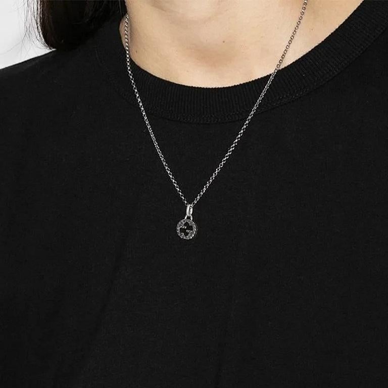 g necklace silver