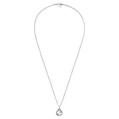 Gucci Collana in argento con G intrecciate YBB455535001