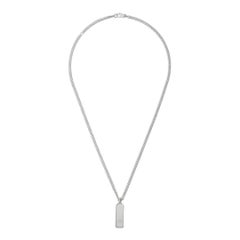 Gucci Interlocking G Sterling Silver Pendant YBB774055001