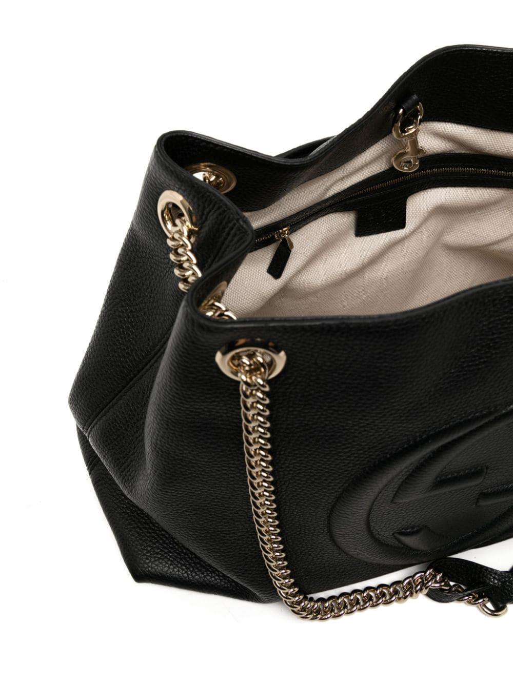 Women's or Men's Gucci Interlocking G Stitch Chain Tote Bag