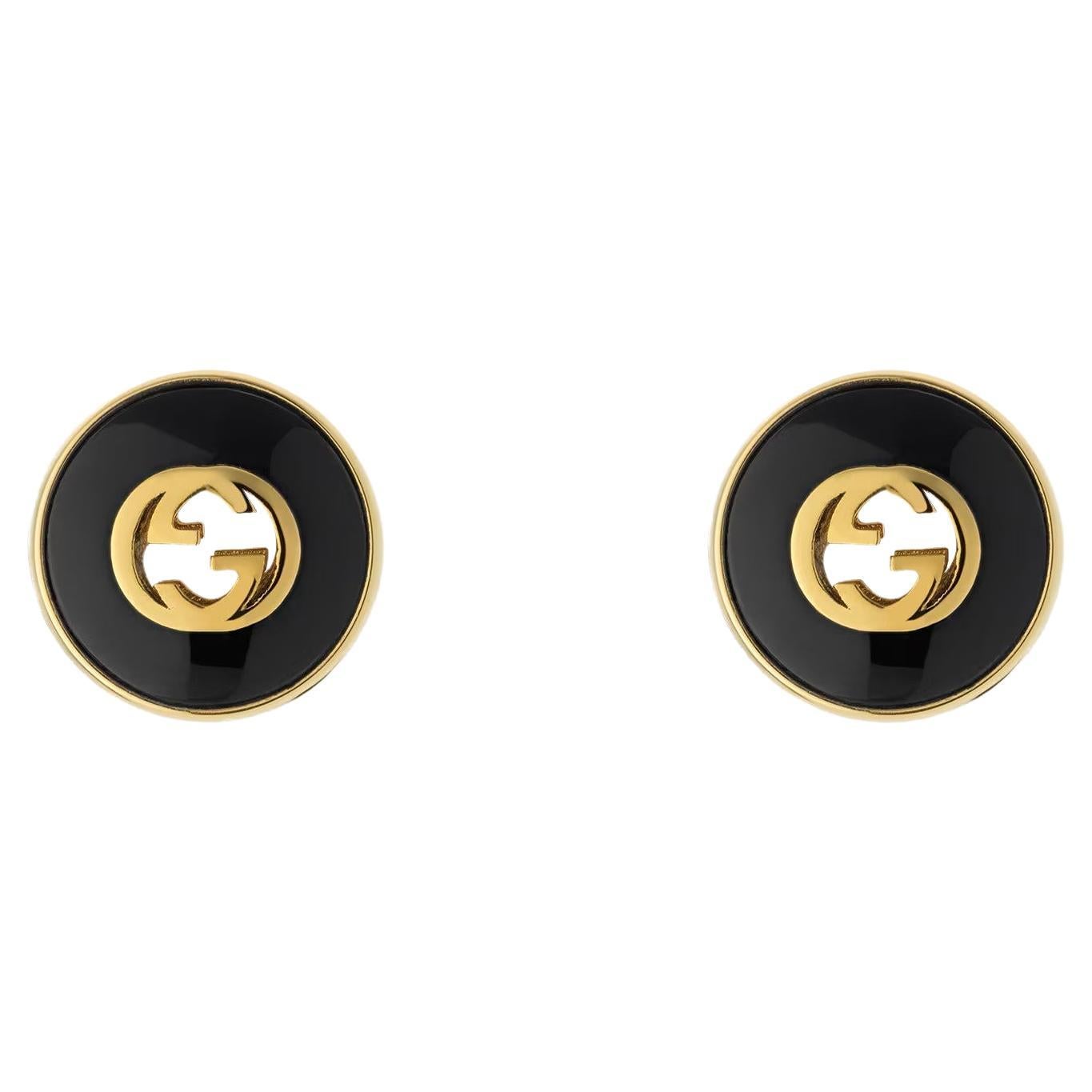 Gucci Interlocking G Stud Earrings YBD786554001