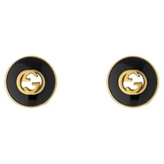 Pendientes Gucci con G entrelazada YBD786554001