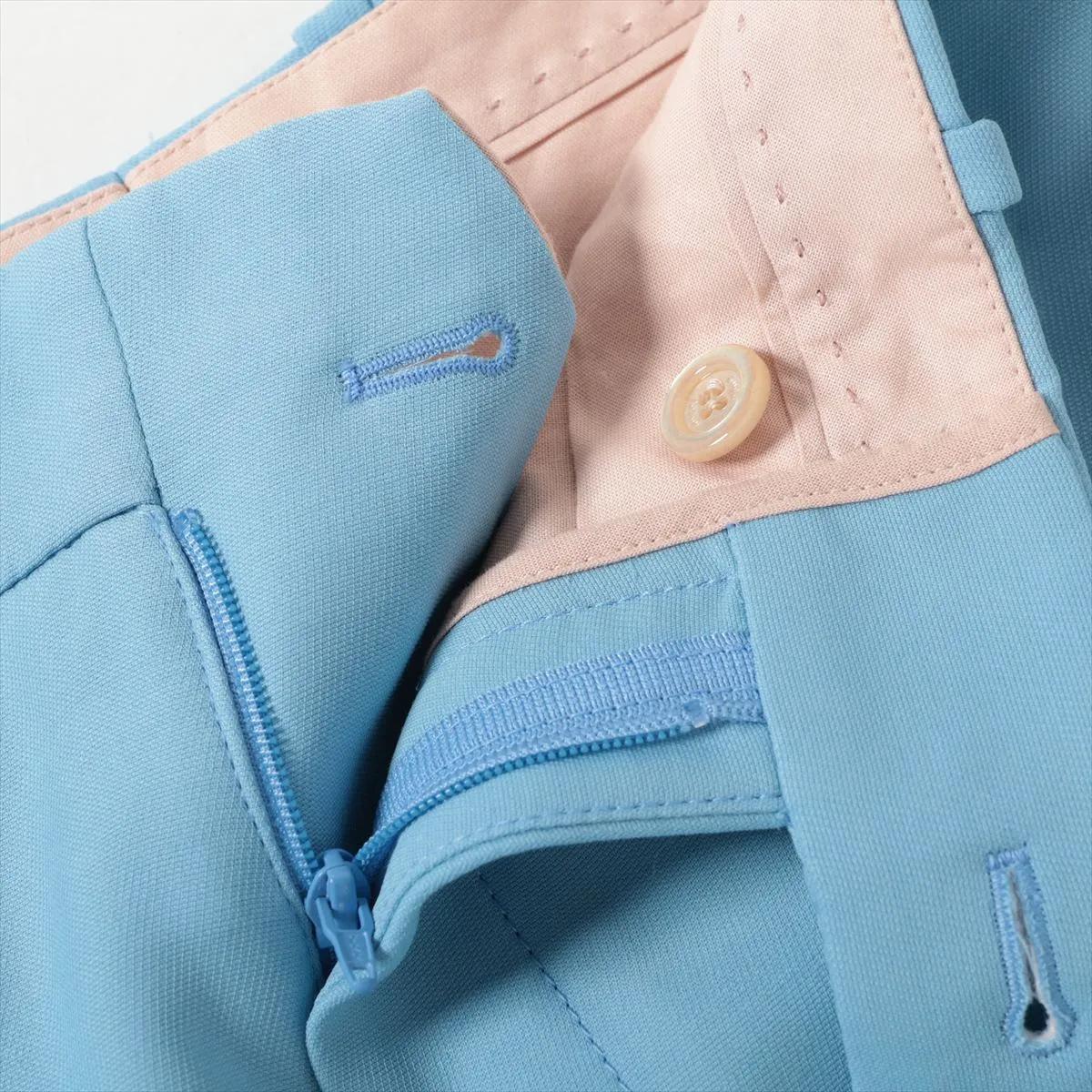 Gucci - Pantalon en laine G interlocké - Bleu clair Pour femmes en vente