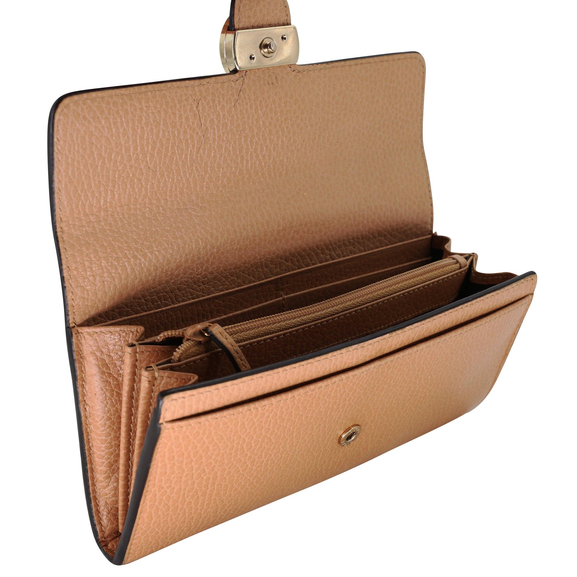 Gucci Interlocking GG Leather Zip Around Long Wallet GG-W1111P-0005 For Sale 1