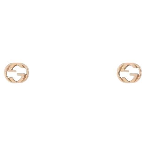 Gucci Interlocking GG Rose Gold Earrings YBD759061001