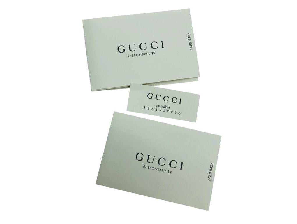 Gucci Interlocking GG Small Crossbody Bag-Black leather-  New In New Condition In London, GB