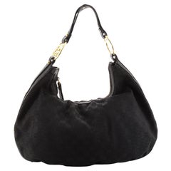 Gucci Interlocking Hobo GG Canvas Medium