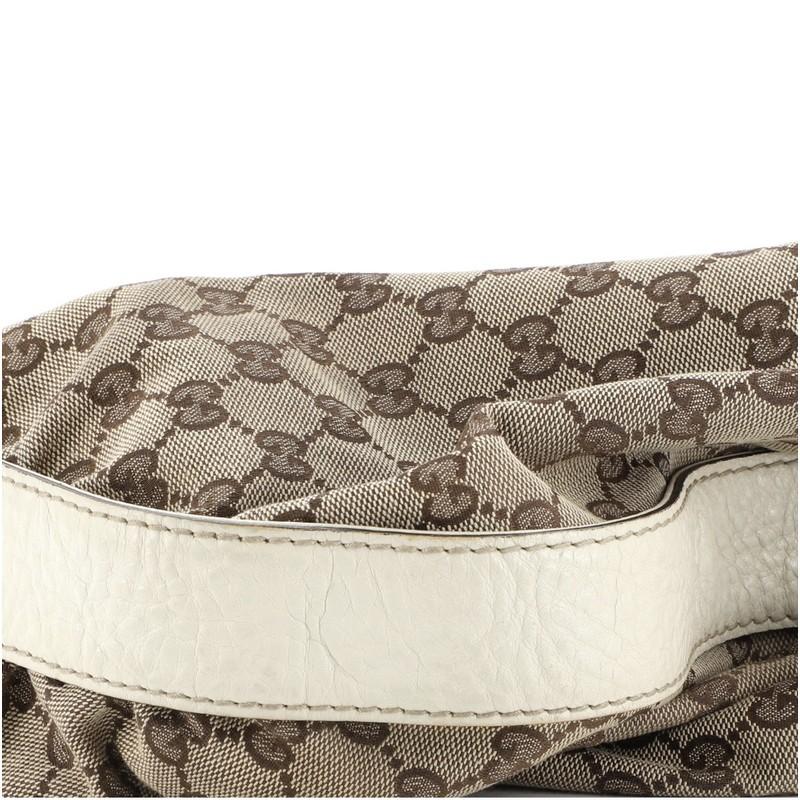 Gucci Interlocking Icon Drawstring Hobo GG Canvas Large 3