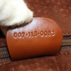 Gucci Interlocking Logo Gg Crossbody 868231 Brown Leather Messenger Bag