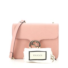 Gucci Interlocking Shoulder Bag (Outlet) Leather Small