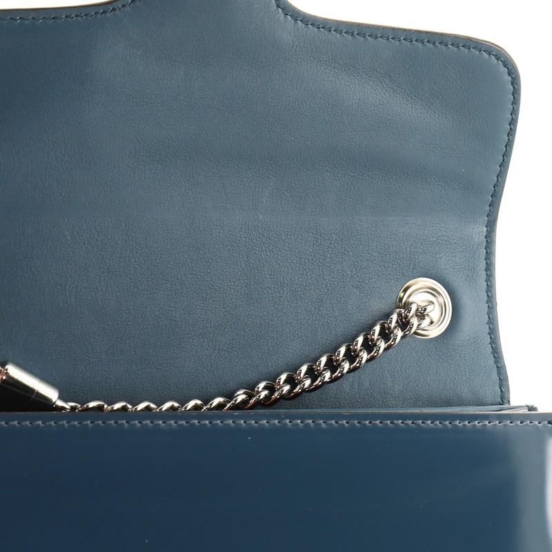 Gucci Interlocking Shoulder Bag Patent Small 2