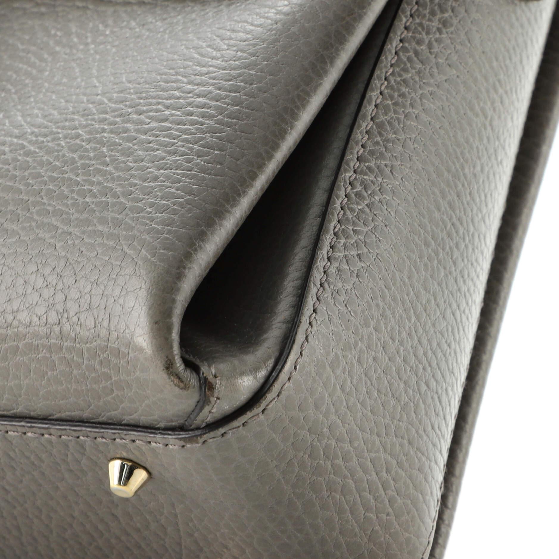 Gris Sac à main Gucci (Outlet) en cuir Small