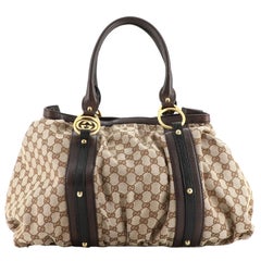 Gucci Interlocking Tote GG Canvas Medium